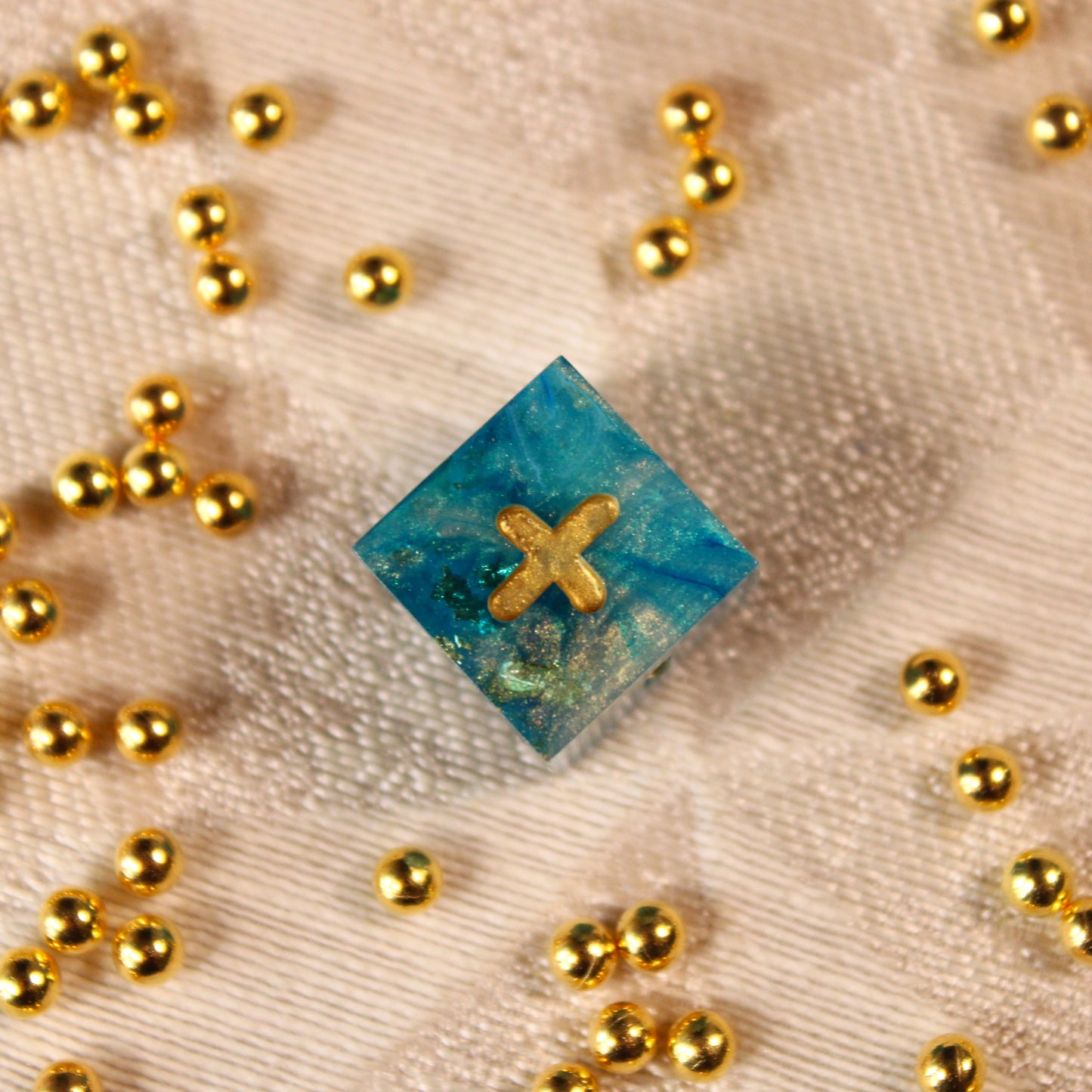 Handmade Ocean's Treasure Fate Dice