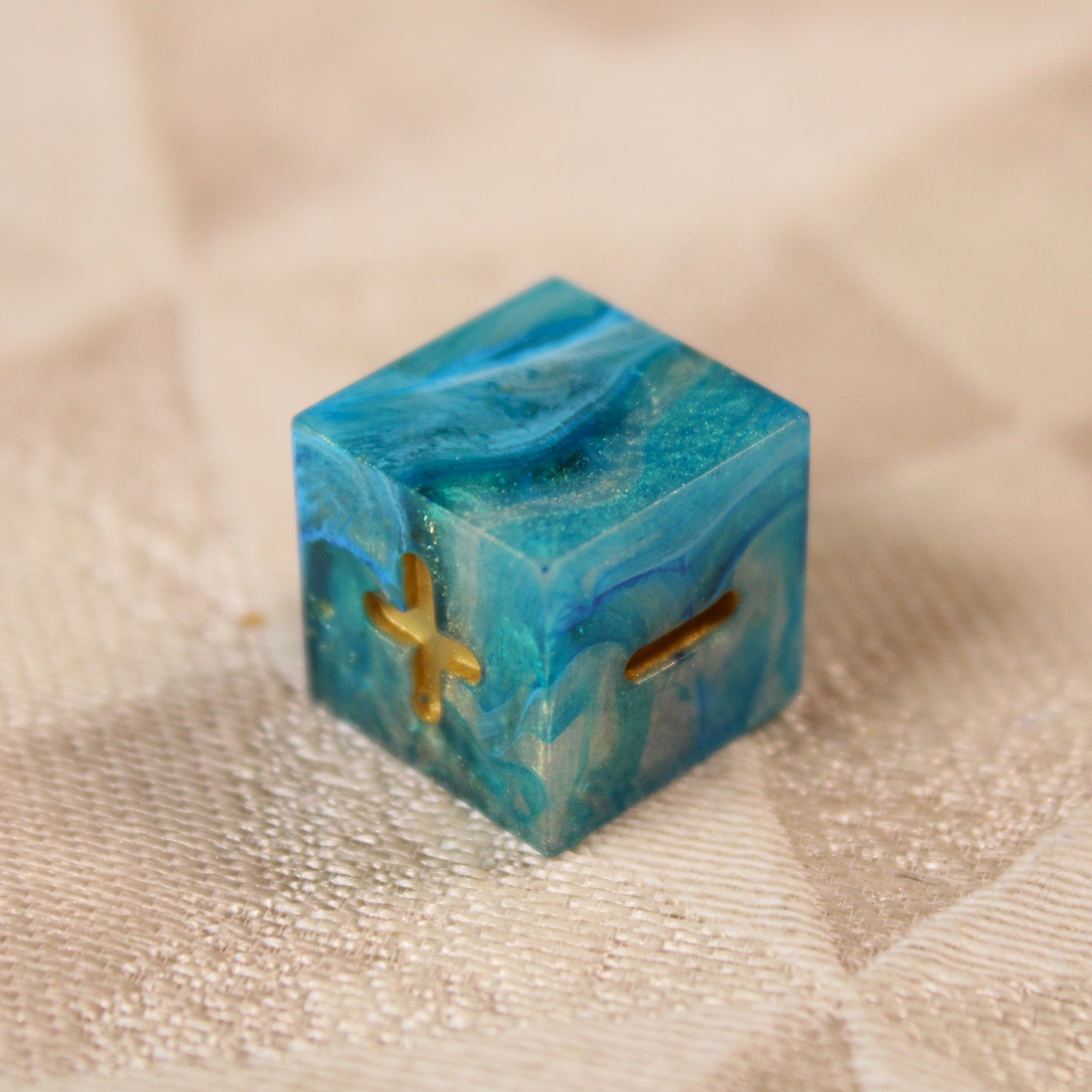 Handmade Ocean's Treasure Fate Dice