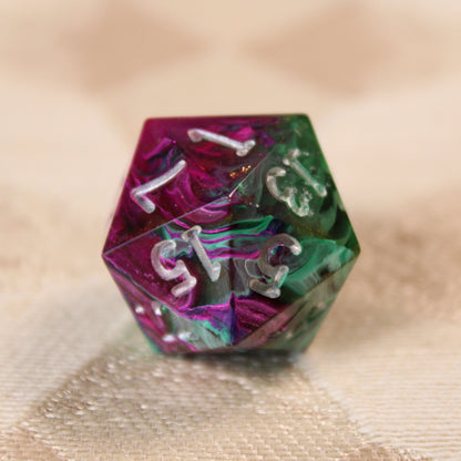 Handmade Ever Changing d20