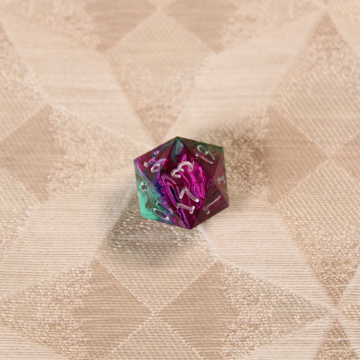 Handmade Ever Changing d20
