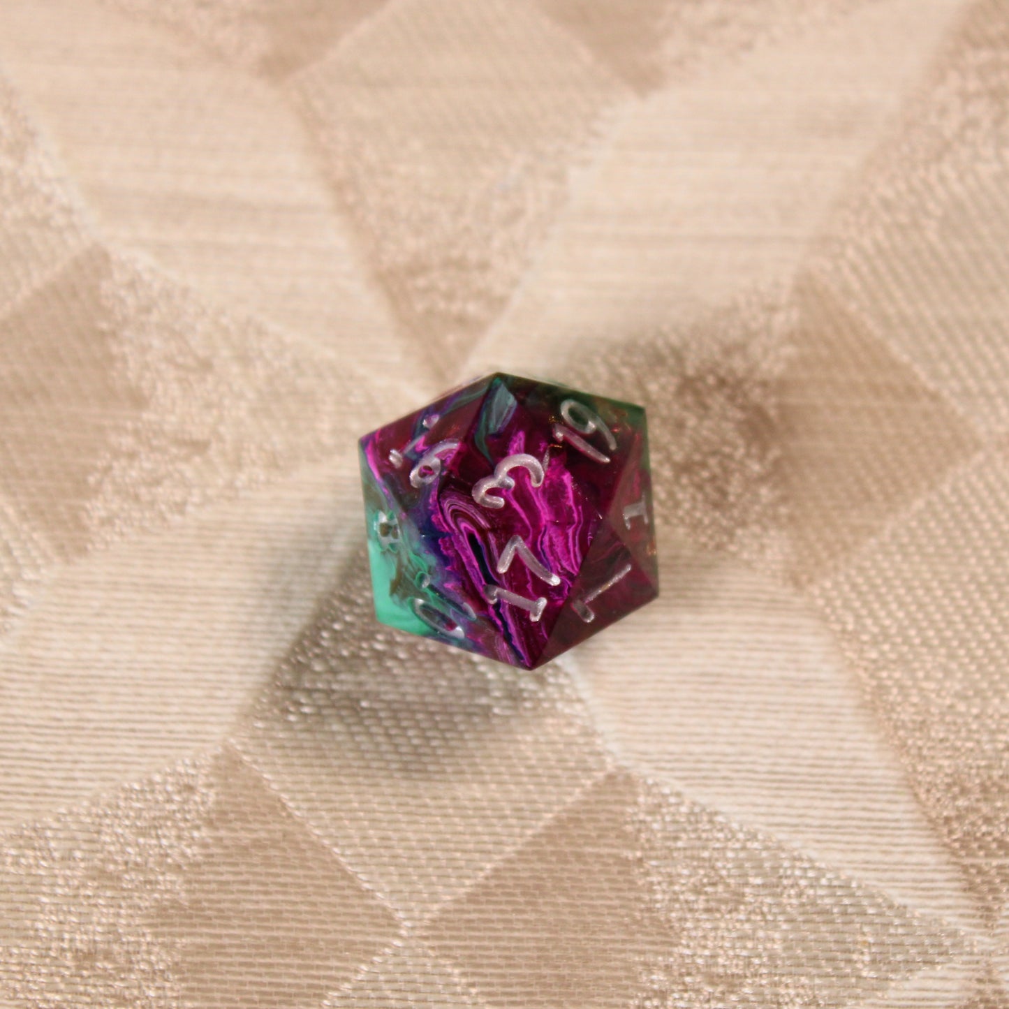 Handmade Ever Changing d20