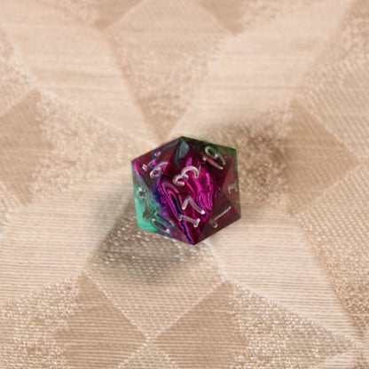 Handmade Ever Changing d20