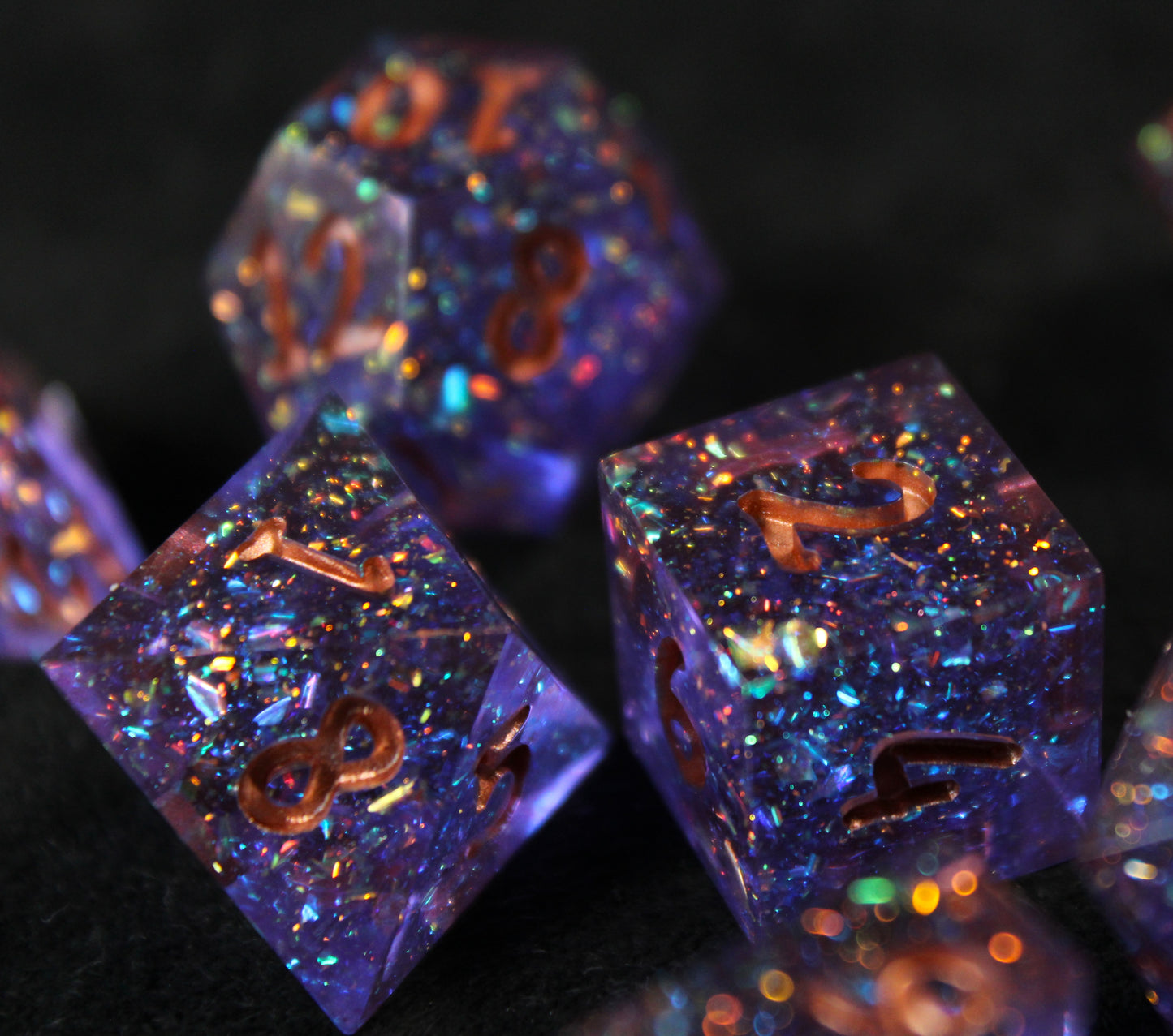 Handmade Cosmic Conundrum Dice
