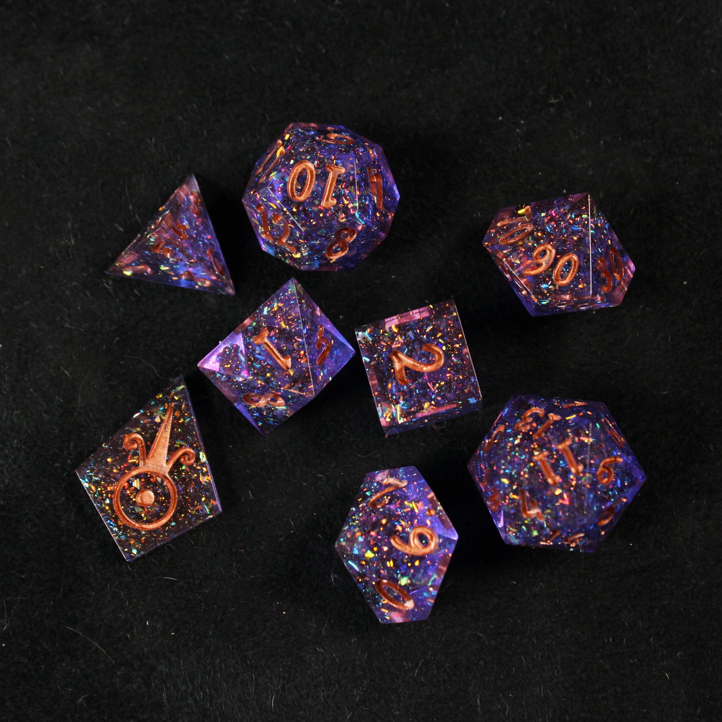 Handmade Cosmic Conundrum Dice
