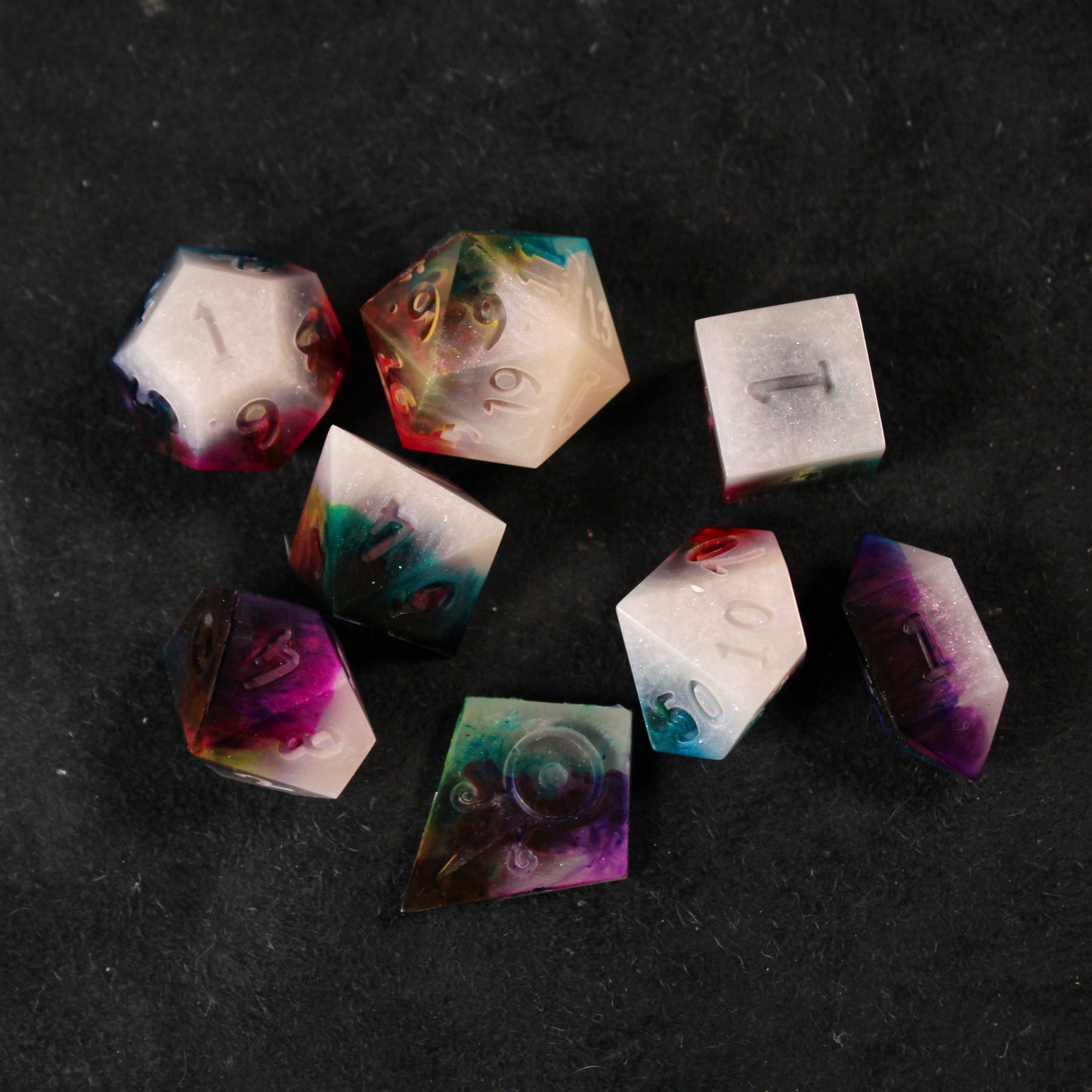 RAW Handmade Artist's Paintwater Dice