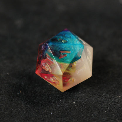 RAW Handmade Artist's Paintwater Dice