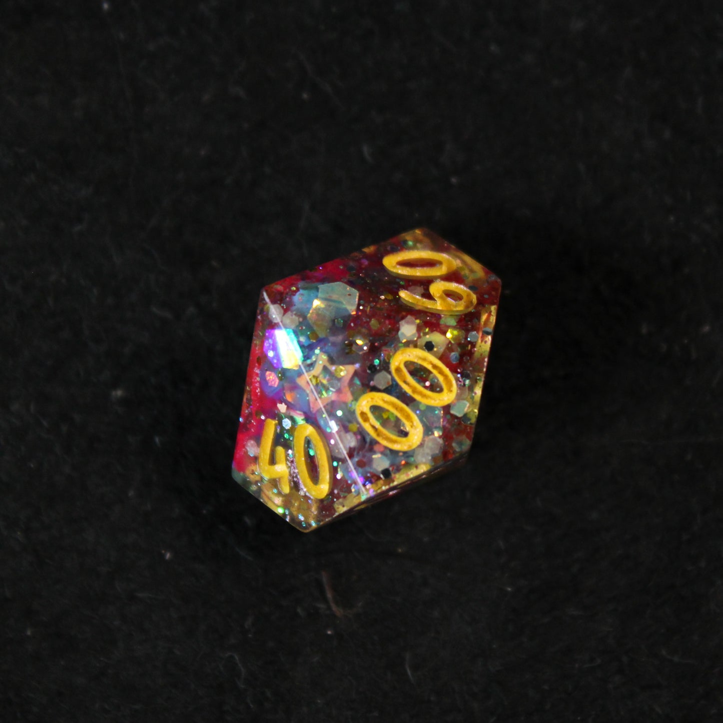 Handmade Unicorn Spit Dice (Glow-in-the-dark)