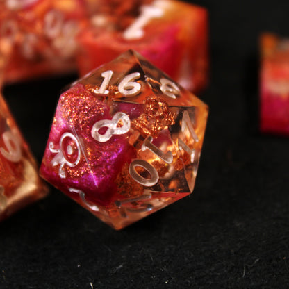 Handmade Lipstick Kiss Dice