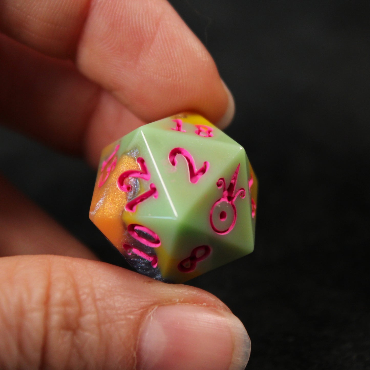 Handmade Bowling Ball d20
