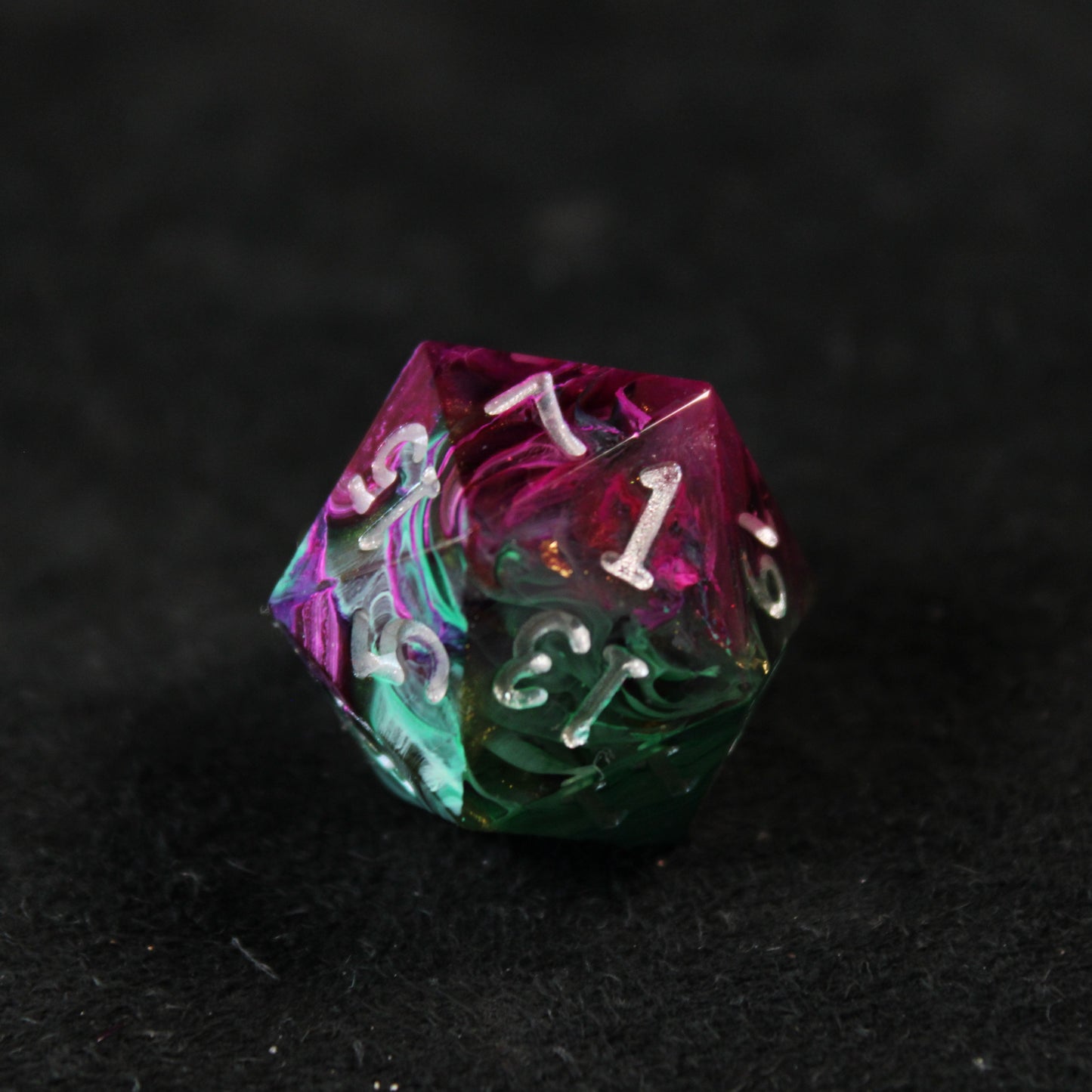 Handmade Ever Changing d20