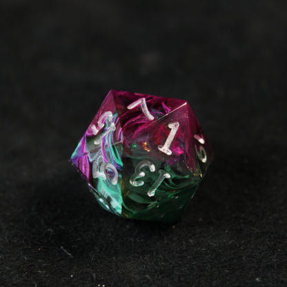 Handmade Ever Changing d20