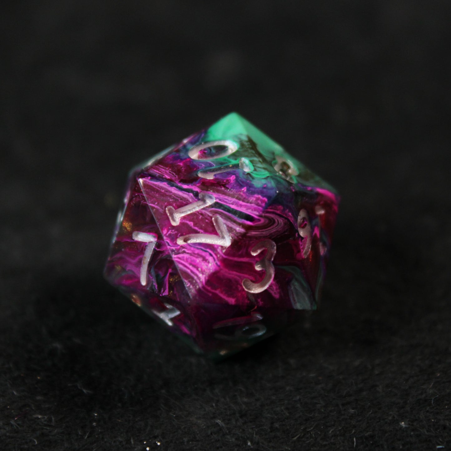 Handmade Ever Changing d20