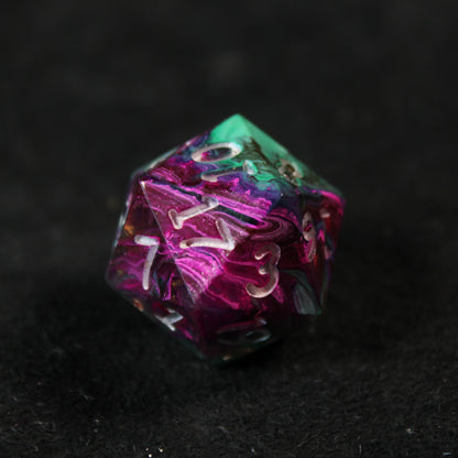 Handmade Ever Changing d20