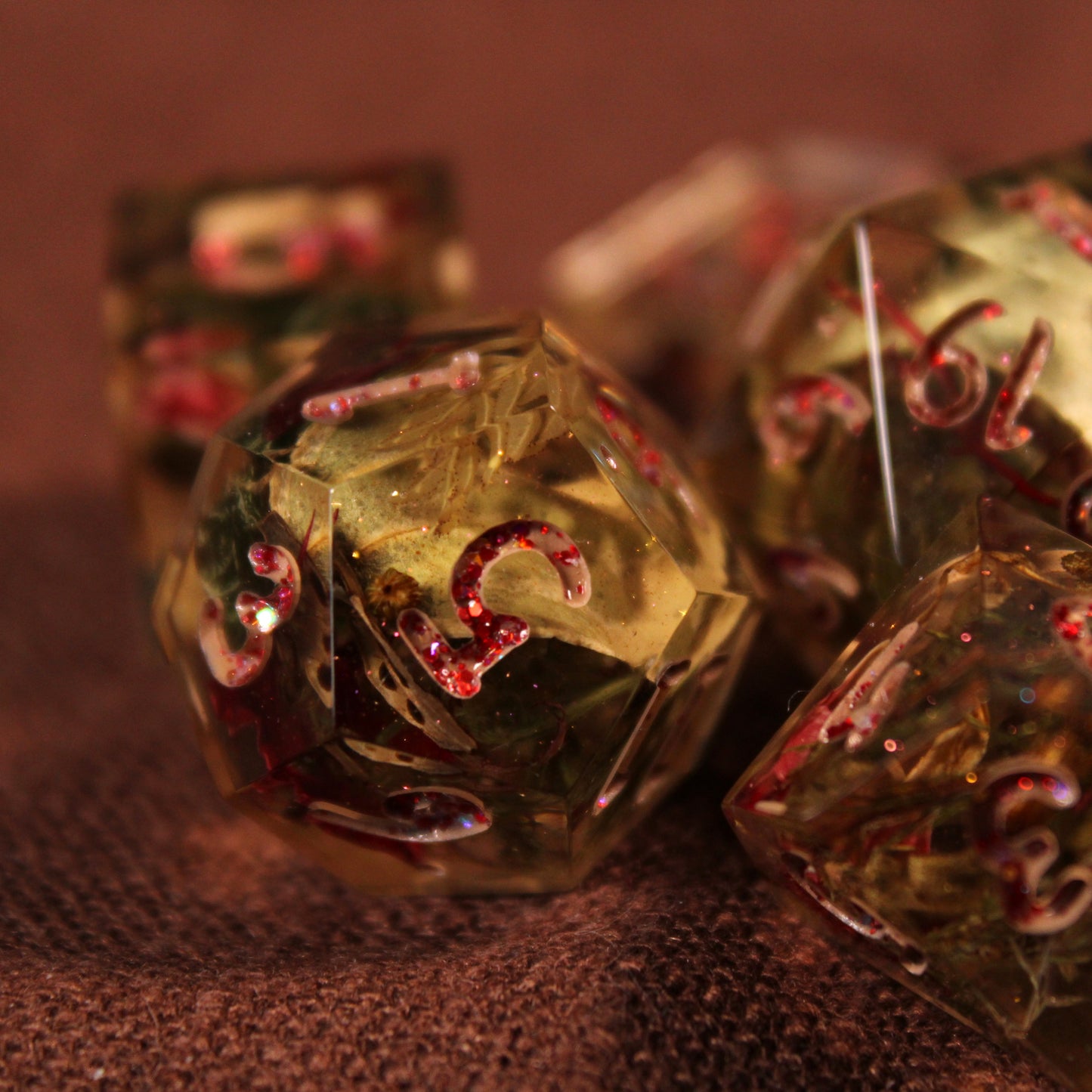 Handmade Autumn Awakening Dice