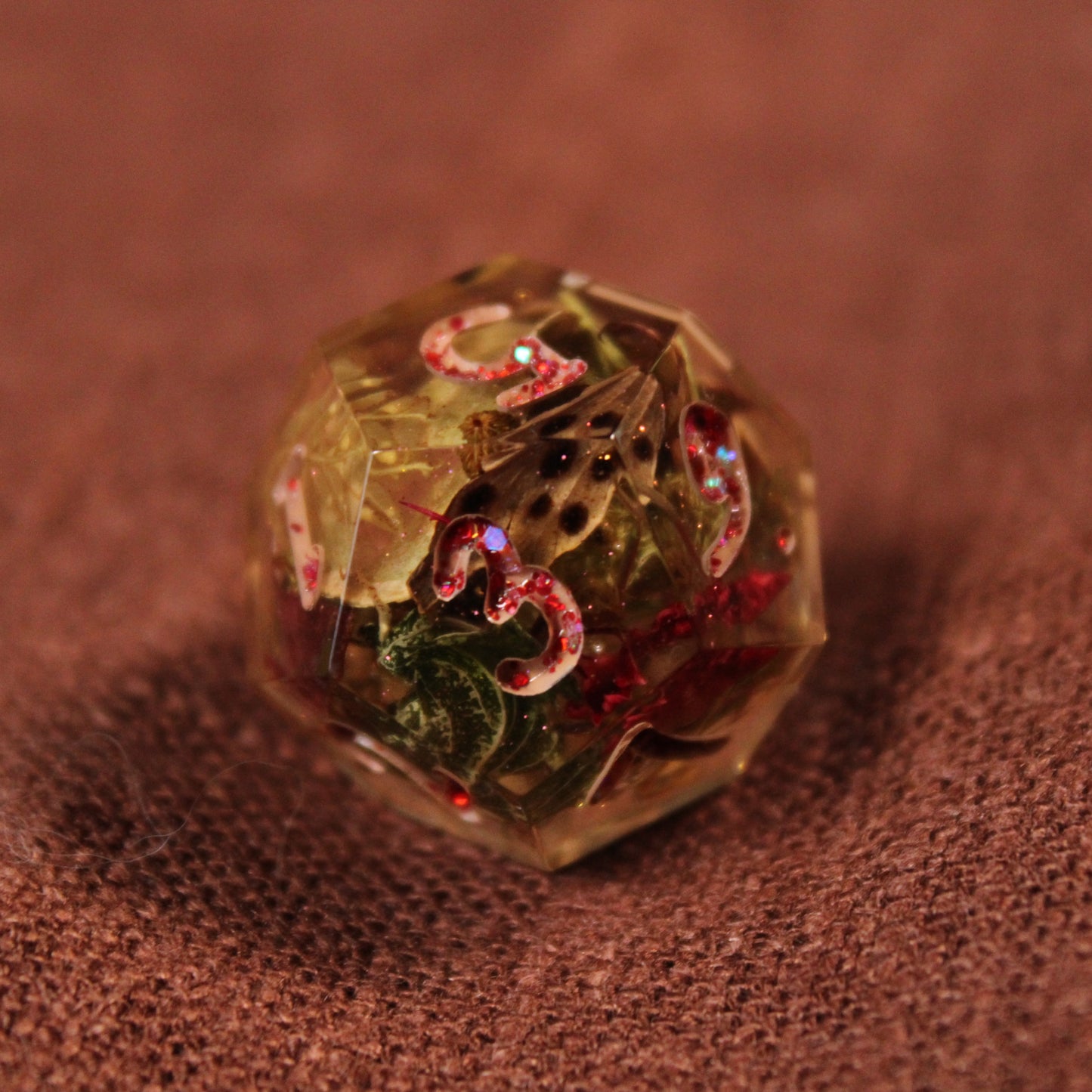 Handmade Autumn Awakening Dice