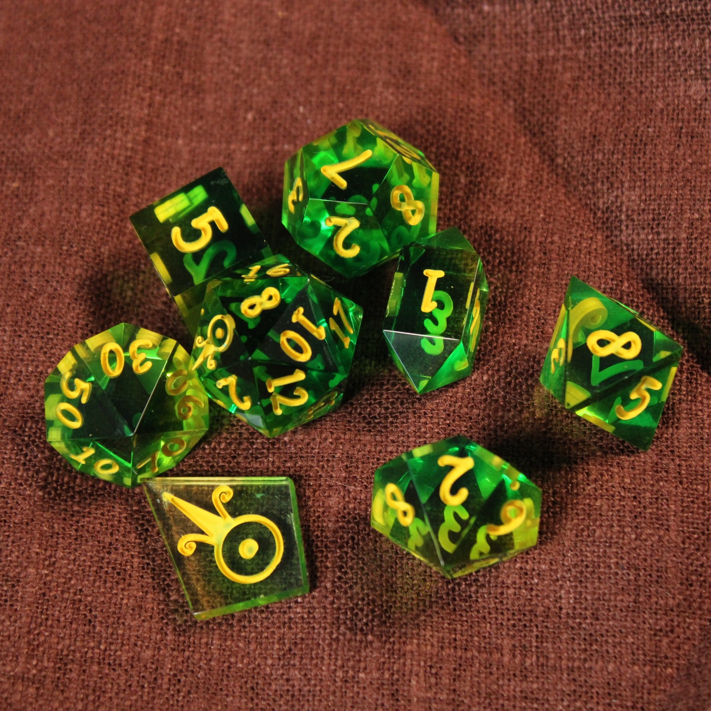 Handmade Lemon Lime Dice