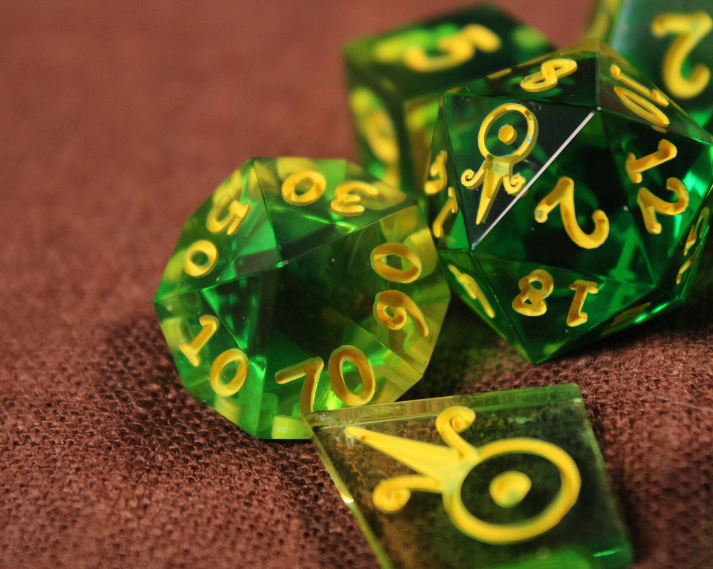 Handmade Lemon Lime Dice