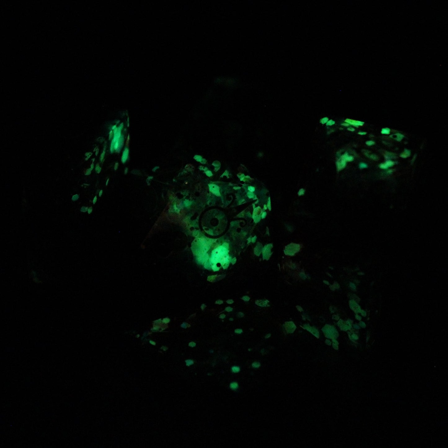 Handmade Unicorn Spit Dice (Glow-in-the-dark)