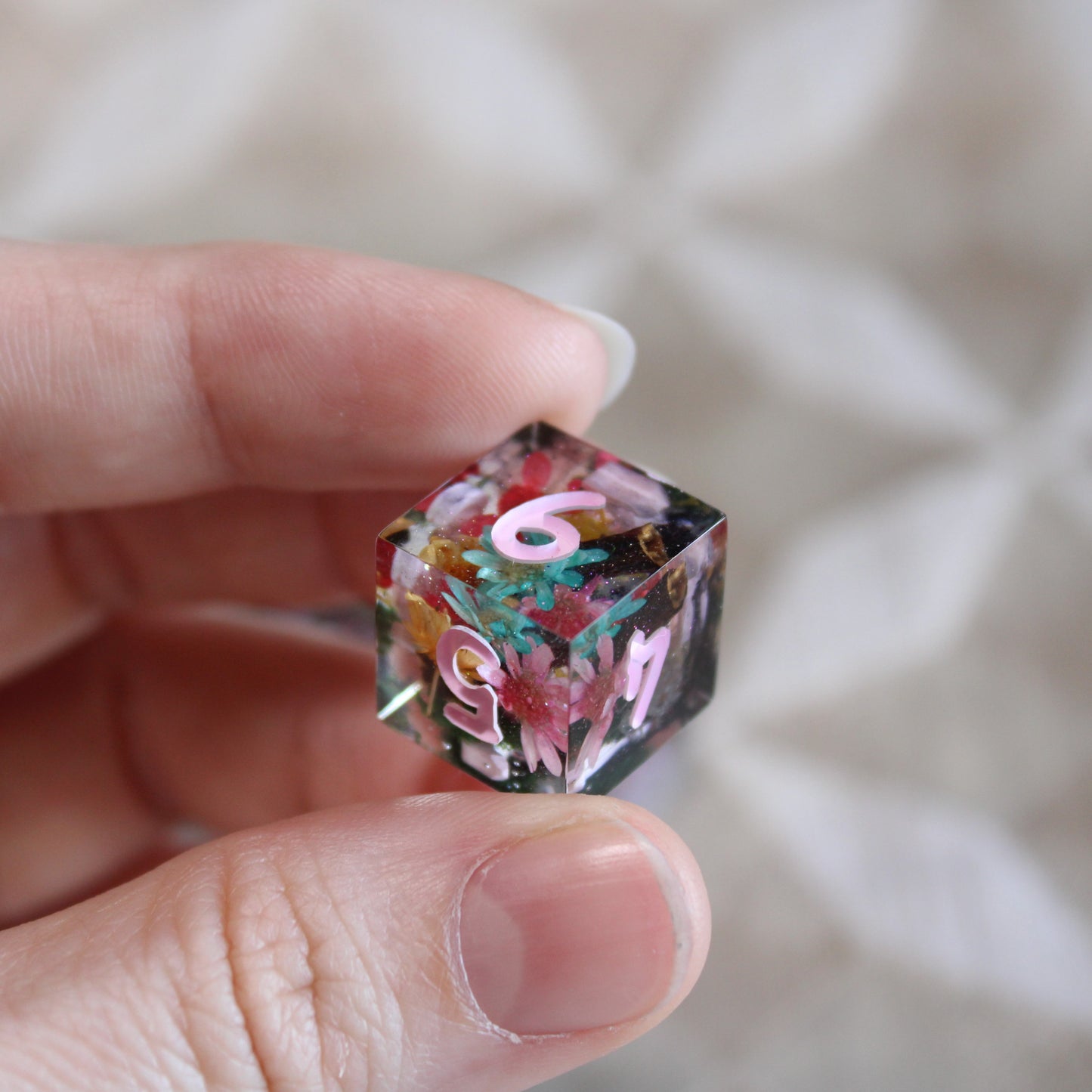 Handmade Enchanted Forest Dice