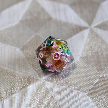 Handmade Enchanted Forest Dice