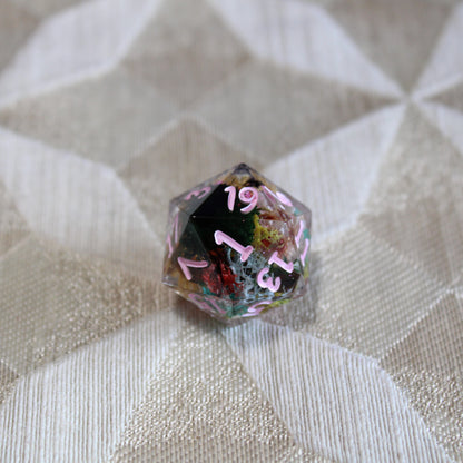 Handmade Enchanted Forest Dice