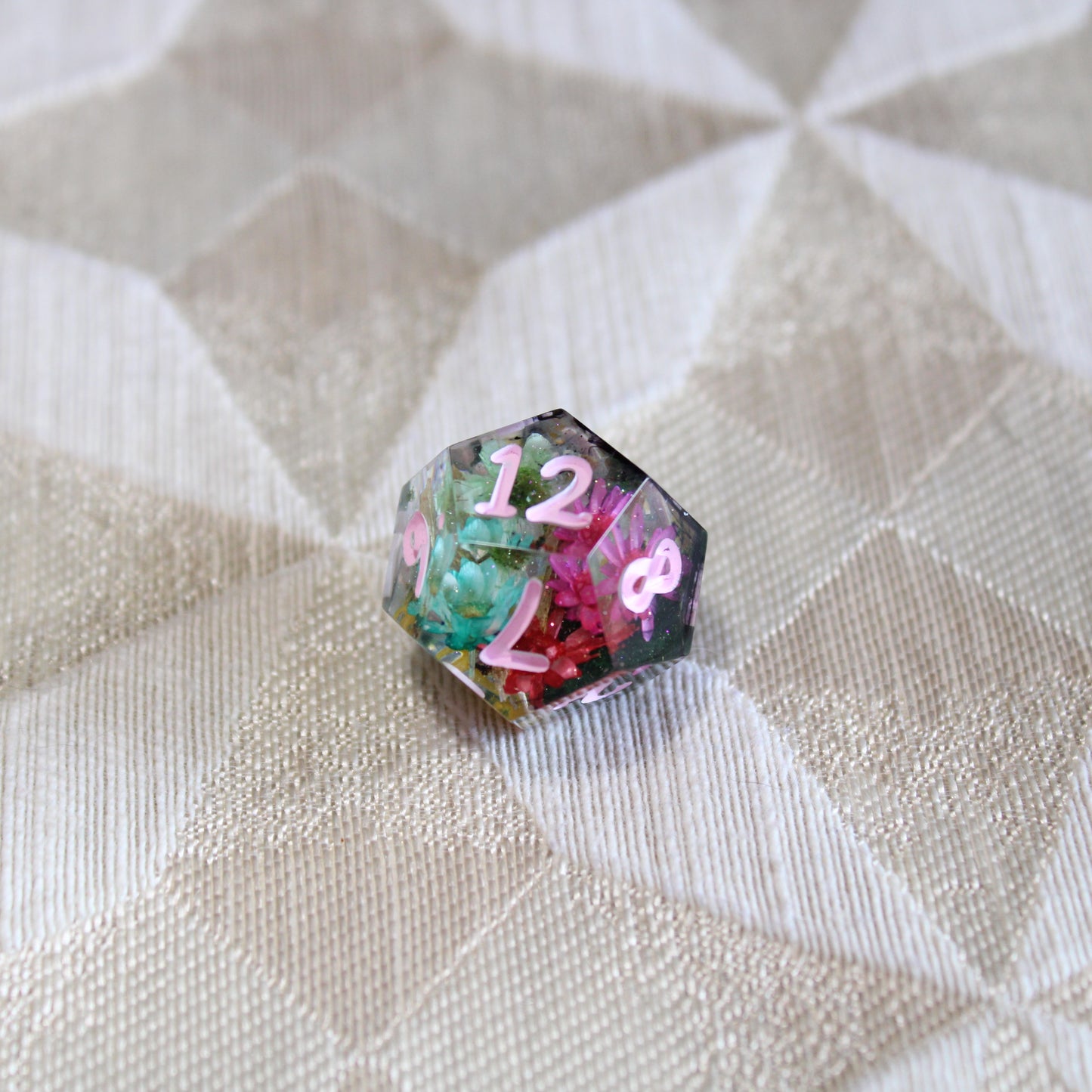 Handmade Enchanted Forest Dice