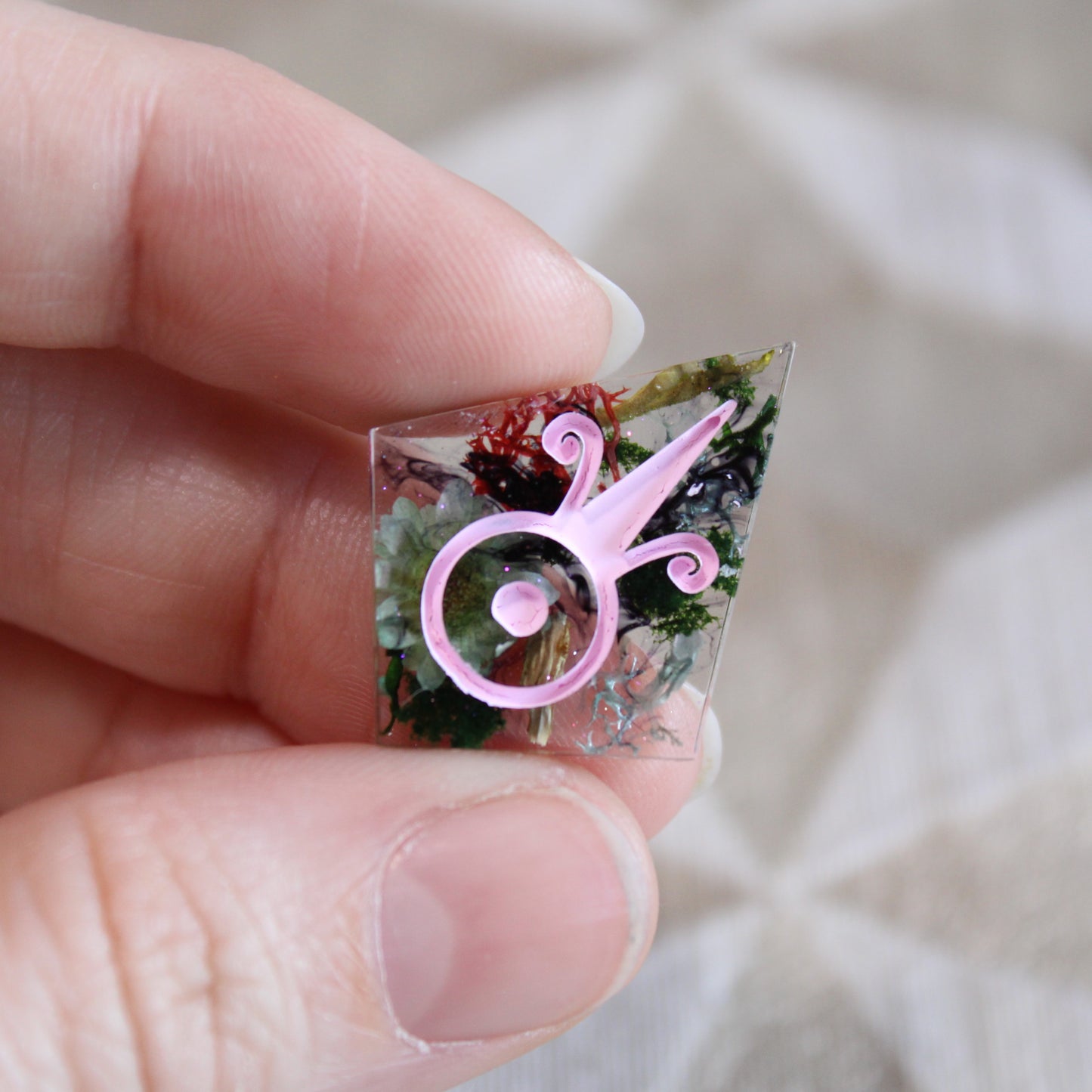 Handmade Enchanted Forest Dice