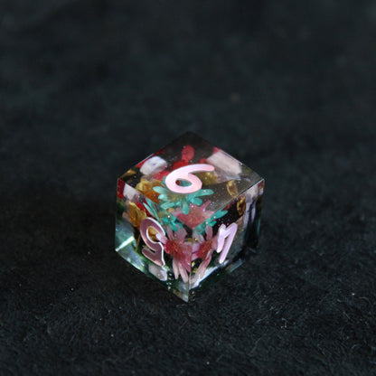 Handmade Enchanted Forest Dice