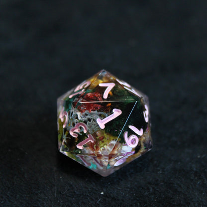 Handmade Enchanted Forest Dice