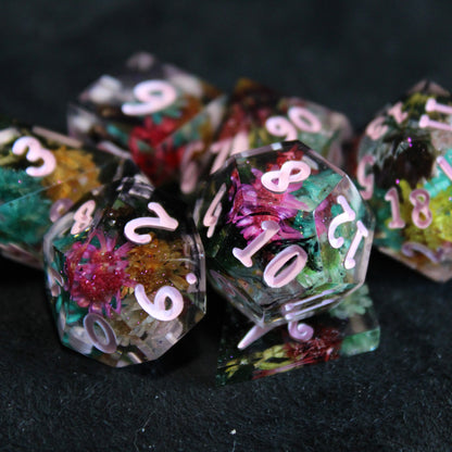 Handmade Enchanted Forest Dice