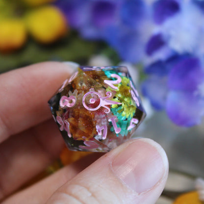 Handmade Enchanted Forest Dice