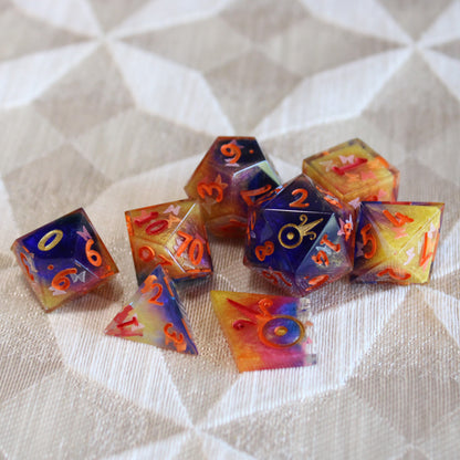 Handmade Butterfly Swarm Dice (Glow-in-the-dark Butterflies!)