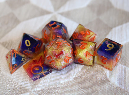 Handmade Butterfly Swarm Dice (Glow-in-the-dark Butterflies!)