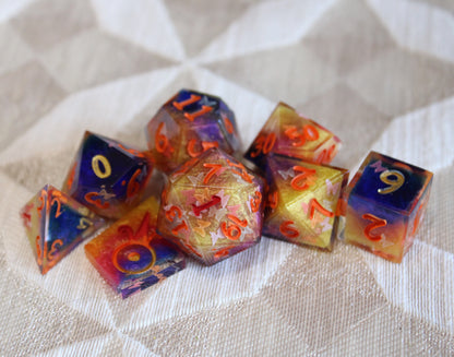 Handmade Butterfly Swarm Dice (Glow-in-the-dark Butterflies!)