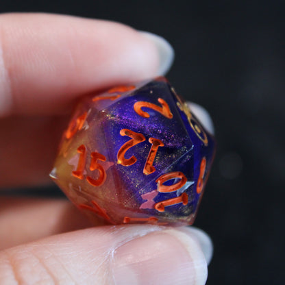 Handmade Butterfly Swarm Dice (Glow-in-the-dark Butterflies!)