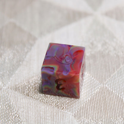 RAW Handmade Refracted Dice