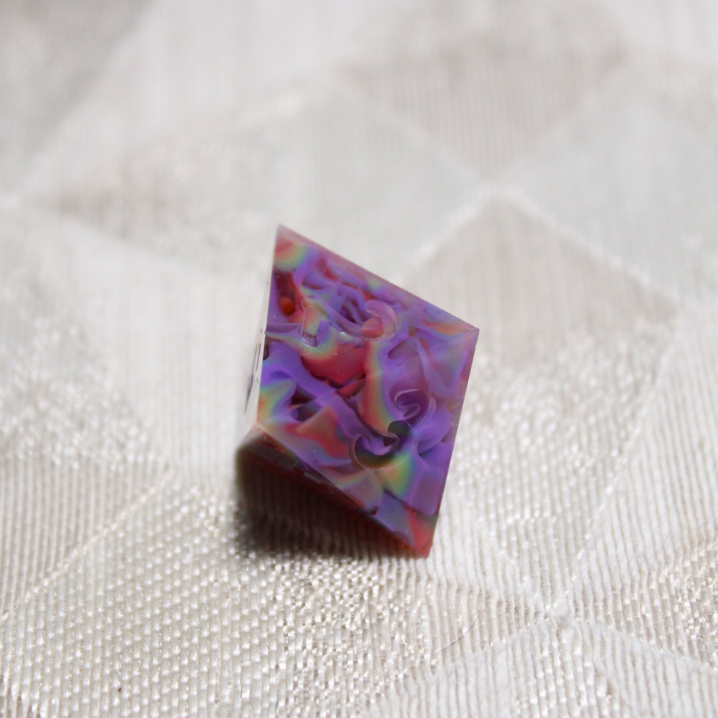 RAW Handmade Refracted Dice