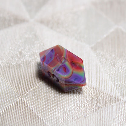 RAW Handmade Refracted Dice