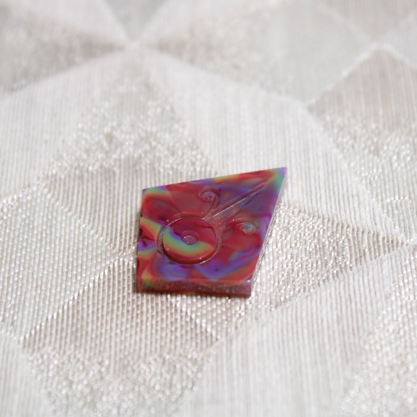 RAW Handmade Refracted Dice