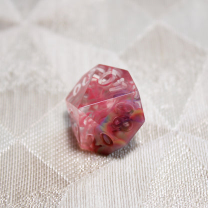 RAW Handmade Refracted Dice