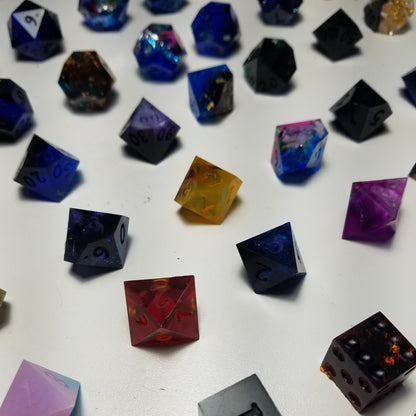 Handmade RAW Mystery Dice (8pc Set)