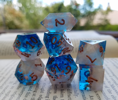 Mystery Handmade Dice (7 or 8 pc Set)