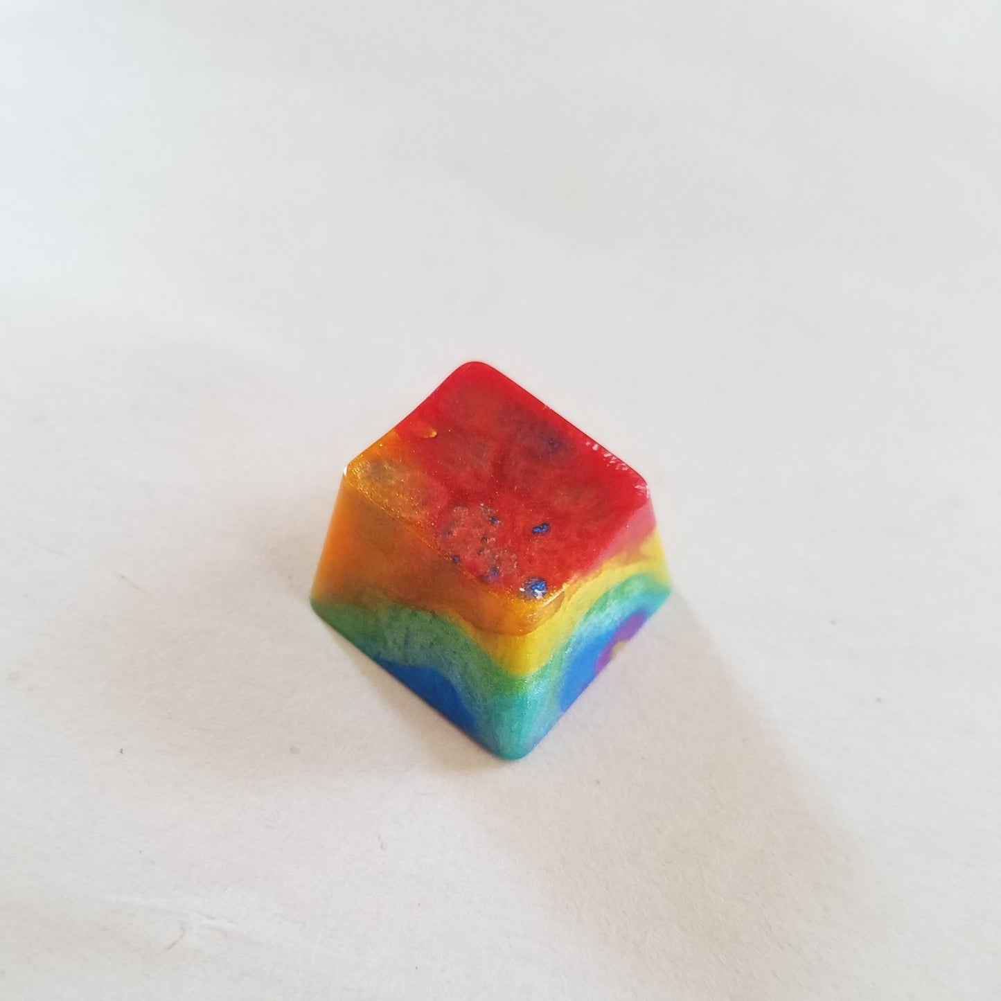 Handmade Rainbow R4 Keycap v1