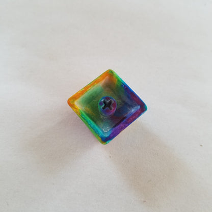 Handmade Rainbow R4 Keycap v1