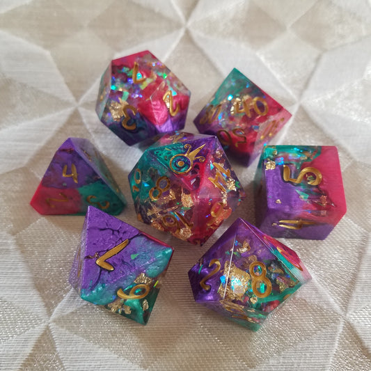 Handmade Carnival Jumbo Dice