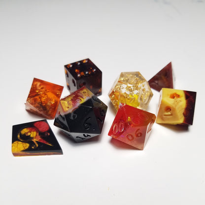 Handmade RAW Mystery Dice (8pc Set)