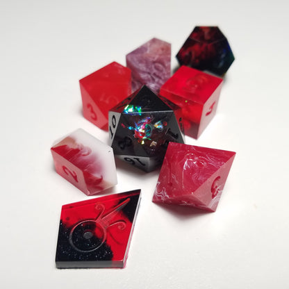 Handmade RAW Mystery Dice (8pc Set)