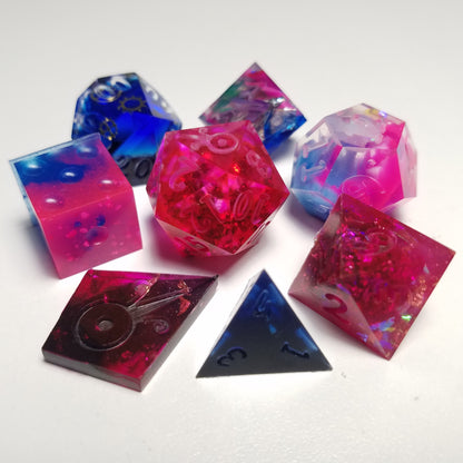 Handmade RAW Mystery Dice (8pc Set)