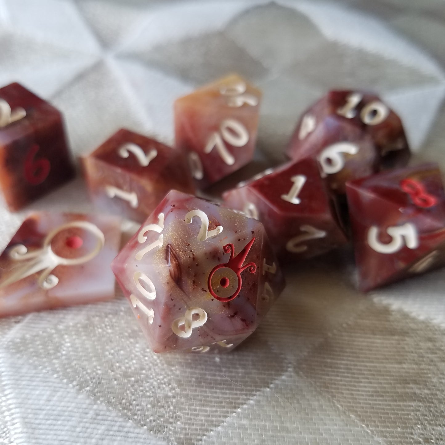 Handmade Jupiter Dice