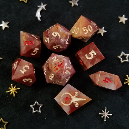 Handmade Jupiter Dice